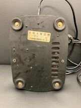 8724♪　中古　黒電話 昭和レトロ 電話機 アンティーク ダイヤル式 1970年当時物 日本電信電話公社 　現状品_画像6