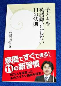 子どもを英語嫌いにしない11の法則 (学研新書) 新書 ★安河内 哲也 (著) 　【020】