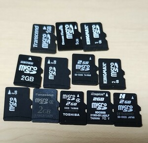 * б/у * осознание проверка settled * microSD карта . суммировать 12 шт. комплект 0 емкость различный 0 микро SD карта 
