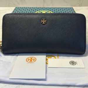 新品同様！ トリーバーチ　TORY BURCH 財布 長財布 ラウンドファスナー