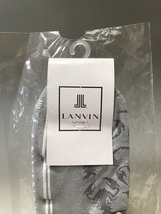 LANVIN SPORT ランバン スポール ショート丈ソックス 靴下 ライトグレー、ダークグレー 2足セット フリーサイズ 未使用_画像3