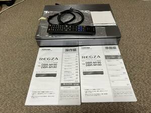 * work properly / beautiful goods * Toshiba HDD&BD recorder Regza 5TB[DBR-M190]