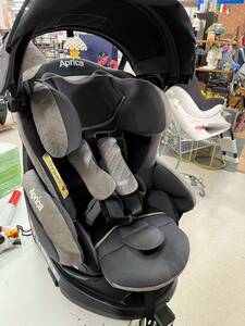  child seat Aprica gray isofix dirt rotary 