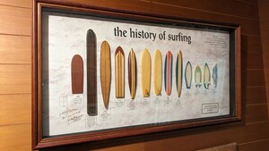  hand made history fee surfboard miniature Australia Limited Edition Vintage surfing 