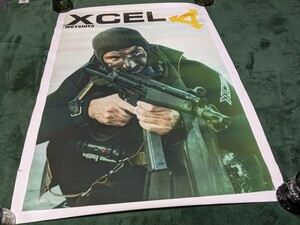 XCEL サーフィン　エクセルウェットスーツ　イメージポスター　大