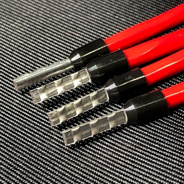 スピーカー用ジャンパーケーブル Belden(ベルデン )88761使用 フェルール圧着端子仕様 15cm