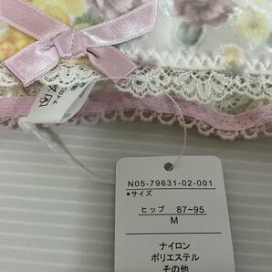 ［1円スタート］ W21／新品／Risa Magli リサマリ レース単品ショーツ／M／ホワイト／N05-79631-02-001の画像5