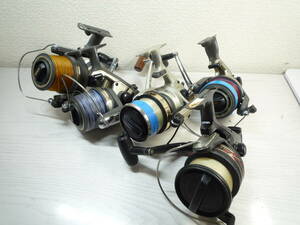 CB1334　投げリールまとめ売り　Daiwa　Shimano　GT5000　SS3000　ST5000　