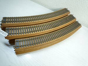 GHF672 railroad model HO gauge wooden rail roadbed set sale 