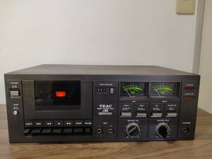 ☆ 通電確認済 ☆ TEAC ティアック STEREO CASSETTE DECK ステレオカセットデッキ F-200 音響 オーディオ