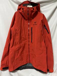 カナダ製 2013 ARC'TERYX アークテリクス GORE-TEX PRO SHELL SVX JACKET CHIPOTLE M (O-6-5)