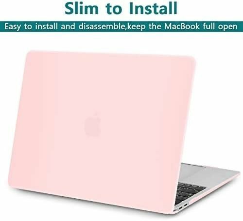 MacBook Pro 13 ケース 保護カバー マット 軽量 ピンク ソフト
