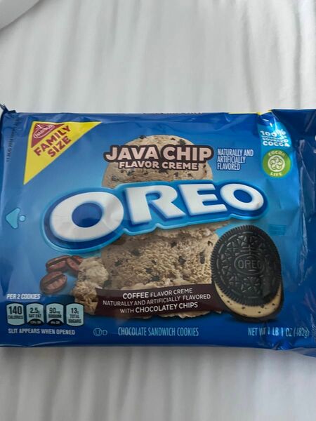 オレオ　OREO 日本未発売 限定JAVA CHIP OREO アメリカ菓子　海外オレオ　海外限定