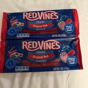 日本未発売Red vines レッドバインズリコリスグミ　アメリカハリウッド映画　海外菓子　アメリカ菓子　asmr モッパン