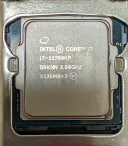 【動作確認済】intel core i7 - 11700KF LGA1200