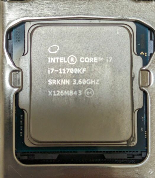 【動作確認済】intel core i7 - 11700KF LGA1200