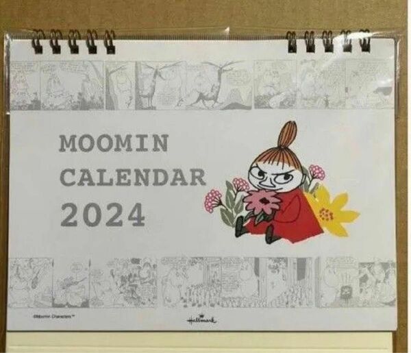 ムーミン卓上カレンダー 2024年（リトルミイ）