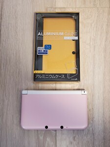 ニンテンドー3DS LL ピンク×ホワイト