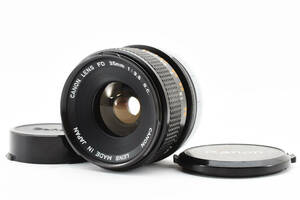 【並品/作例】レア!! "O" マーク Canon FD 35mm f3.5 s.c. Lens キャノン 広角 単焦点 レンズ 一眼レフ オールド カメラ レンズ