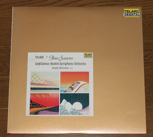 【クラシックレコード】高音質テラーク盤、小澤/ボストン響のヴィバルディ：四季
