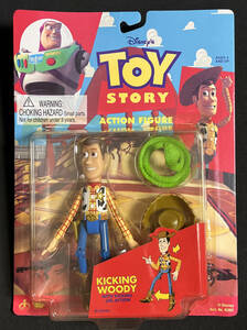 トイストーリー ウッディ ガラガラヘビ フィギュア TOY STORY KICKING WOODY キッキング　ディズニー ピクサー 