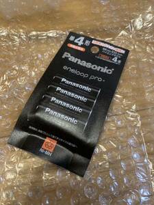  single 4 Eneloop Pro charge battery 4ps.@Panasonic Nickel-Metal Hydride battery 