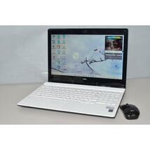 中古ノートパソコン NEC NS700/B Windows11+office core i7-5500U/メモリ8GB/爆速SSD512GB/15.6インチ/WEBカメラ/無線内蔵/ブルーレイ搭載_画像1