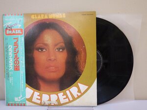 LP レコード 帯 CLARA NUNES クララ ヌネス ブラジルの嵐 Guerreira【E-】M629W