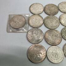 ★1円〜 オリンピック 記念硬貨 銀貨 silver ペソ まとめて 約448.57g 21枚 _画像3