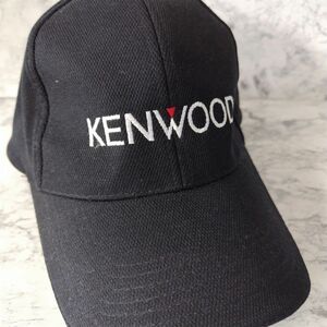 KENWOOD ベースボールキャップ 帽子 ブラック 黒 キャップ