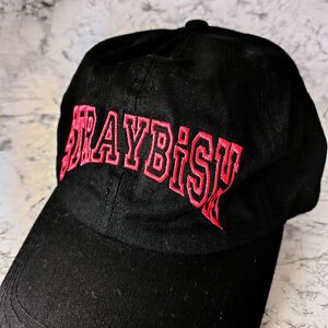 BiSH CAP キャップ 帽子 ブラック 黒 ベースボールキャップ 帽子 キャップ 男女兼用　アイナ・ジ・エンド