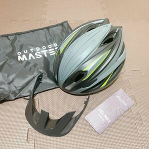 早い者勝ち★OUTDOOR MASTER ヘルメット 自転車 TS-88 L ロードバイク