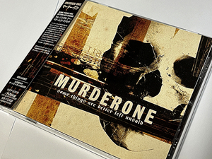 サム・シングス・アー・ベター・レフト・アンセッド (ボートラ2曲収録) / マーダー・ワン MURDERONE 解説付 国内盤 新品同様