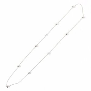 美品△DAMIANI ダミアーニ ゴミトロ SV925 1Pダイヤモンド ロング ネックレス アクセサリー シルバー イタリア製 重量43.5g レディース