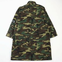 未使用品●IHATOV イーハトーブ 定価58300円 IC-C002 カモフラ スタンドカラー ミリタリーコート CAMO S 正規品_画像4