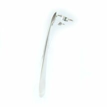 良品△Georg Jensen ジョージジェンセン 501 SV925 カーブ ピアス アクセサリー 両耳用 シルバー 重量10.9g レディース_画像3