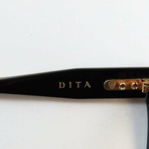 良品●DITA ディータ DTX700-A-01AF WASSERMAN ワッサーマン ウェリントン アイウェア サングラス ブラック 52□22-145 保存袋付 メンズ_画像9