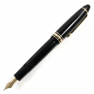  superior article 0 Montblanc Meister shute.kNo.146 pen .K14 Logo stamp white Star fountain pen black Gold Germany made 