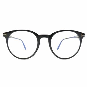  unused goods ^ Tom Ford TF5695 Asian Fit blue light cut glasses glasses I wear black 51*20 145 demo lens made in Italy men's 