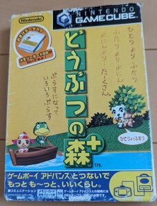 【動作品】Nintendo GC ゲームキューブ どうぶつの森＋ 