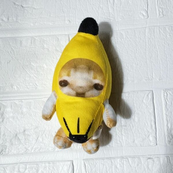 猫ミーム バナナねこ 音声付き　バナナキャット　音声ぬいぐるみ　