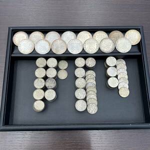 #7084A 【銀貨】1000円オリンピック銀貨15枚 100円稲穂92枚 鳳凰69枚 オリンピック37枚 合計213枚 額面34,800円 おまとめ