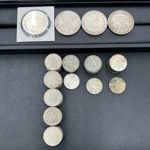 #7357A [ silver coin ]1000 jpy Olympic silver coin 4 sheets 100 jpy ..61 sheets phoenix 11 sheets Olympic 11 sheets total 87 sheets face value 12,200 jpy . summarize 