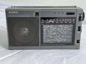 ポータブルラジオ SONY ICF-EX5 当時物 レシーバー FM MW ラジオ 