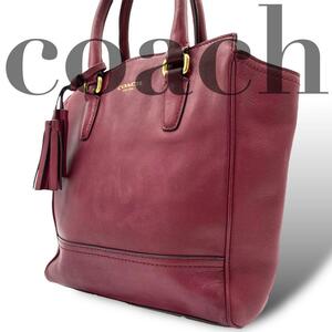 COACH コーチ レガシー ミニタナー ショルダーバッグ 2way レッド