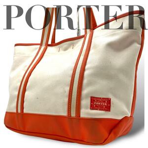 1 start ~ rare complete sale goods PORTER GIRL Porter girl canvas tote bag M size The Boy Friend tote bag Porter red 