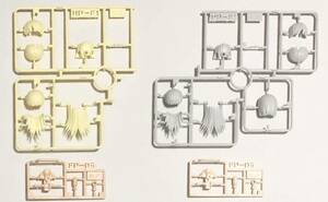 【未組立】30MS SIS-T00 リリネル[カラーA] & ララネル[カラーB] ヘアパーツのみ