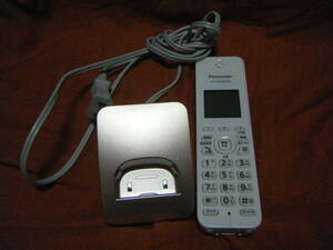 *Panasonic Panasonic telephone machine cordless handset KX-FKD404-W *