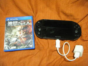 ●PSVITA 本体 SONY PlayStation VITA PCH-2000 進撃の巨人●