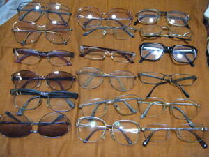 ●メガネ　眼鏡　サングラス　 18個　中古●